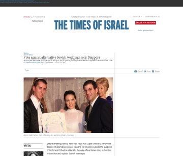 http://www.timesofisrael.com/world-jewry-presses-for-alternative-jewish-weddings-in-israel/