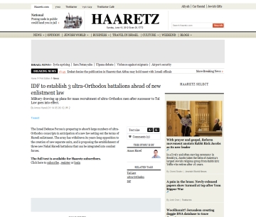 http://www.haaretz.com/print-edition/news/idf-to-establish-3-ultra-orthodox-battalions-ahead-of-new-enlistment-law.premium-1.434405