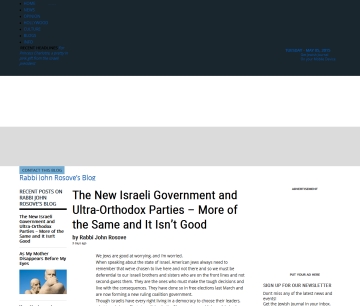 http://www.jewishjournal.com/rabbijohnrosovesblog/item/the_new_israeli_government_and_ultra_orthodox_parties_more_of_the_same_and