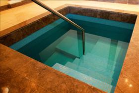 A mikva, a bath for Jewish ritual immersions